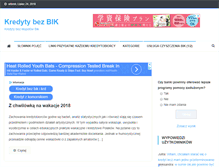 Tablet Screenshot of kredytybezbik.info